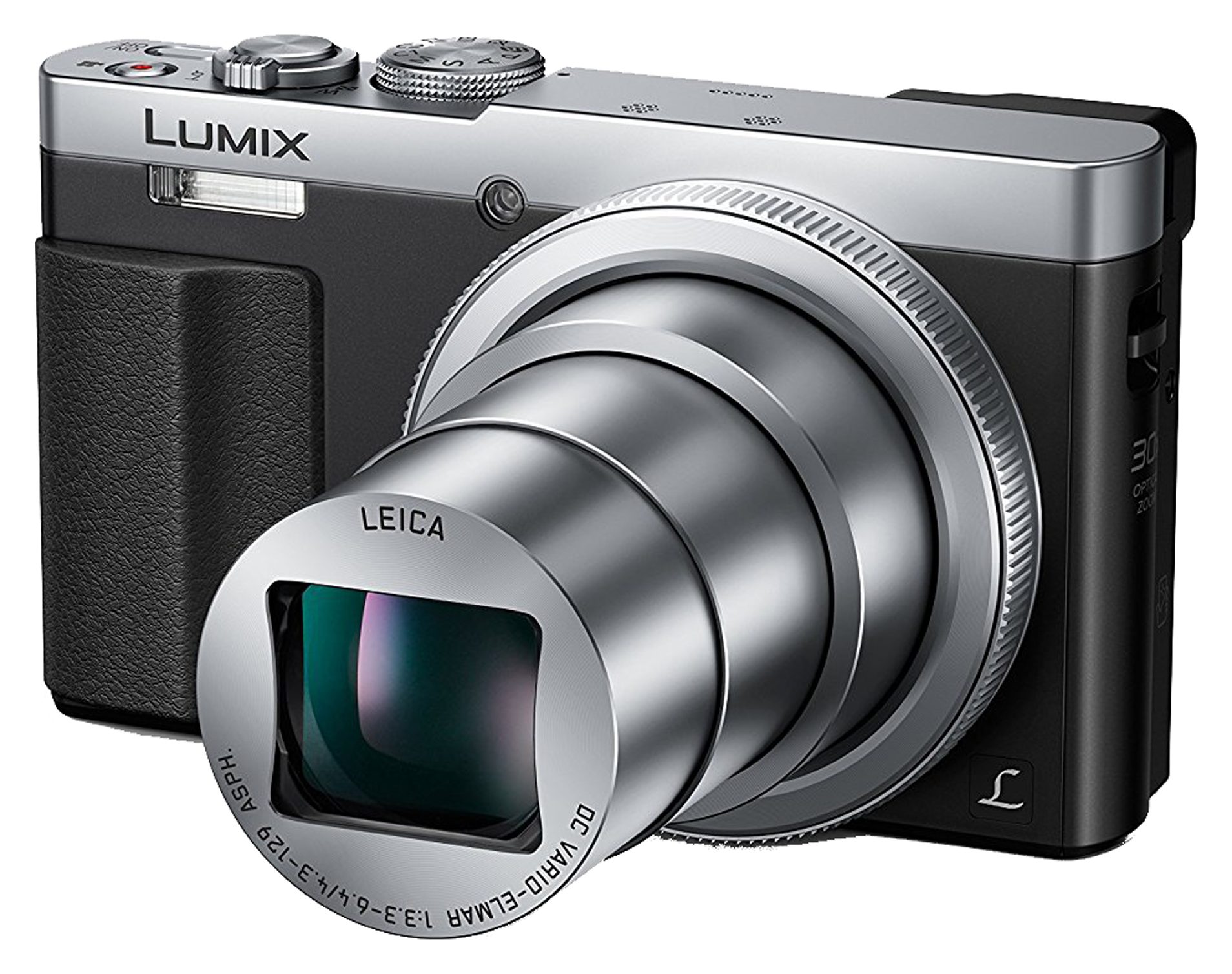 Panasonic Lumix DMCTZ70 Digital Camera, Silver Castle Cameras