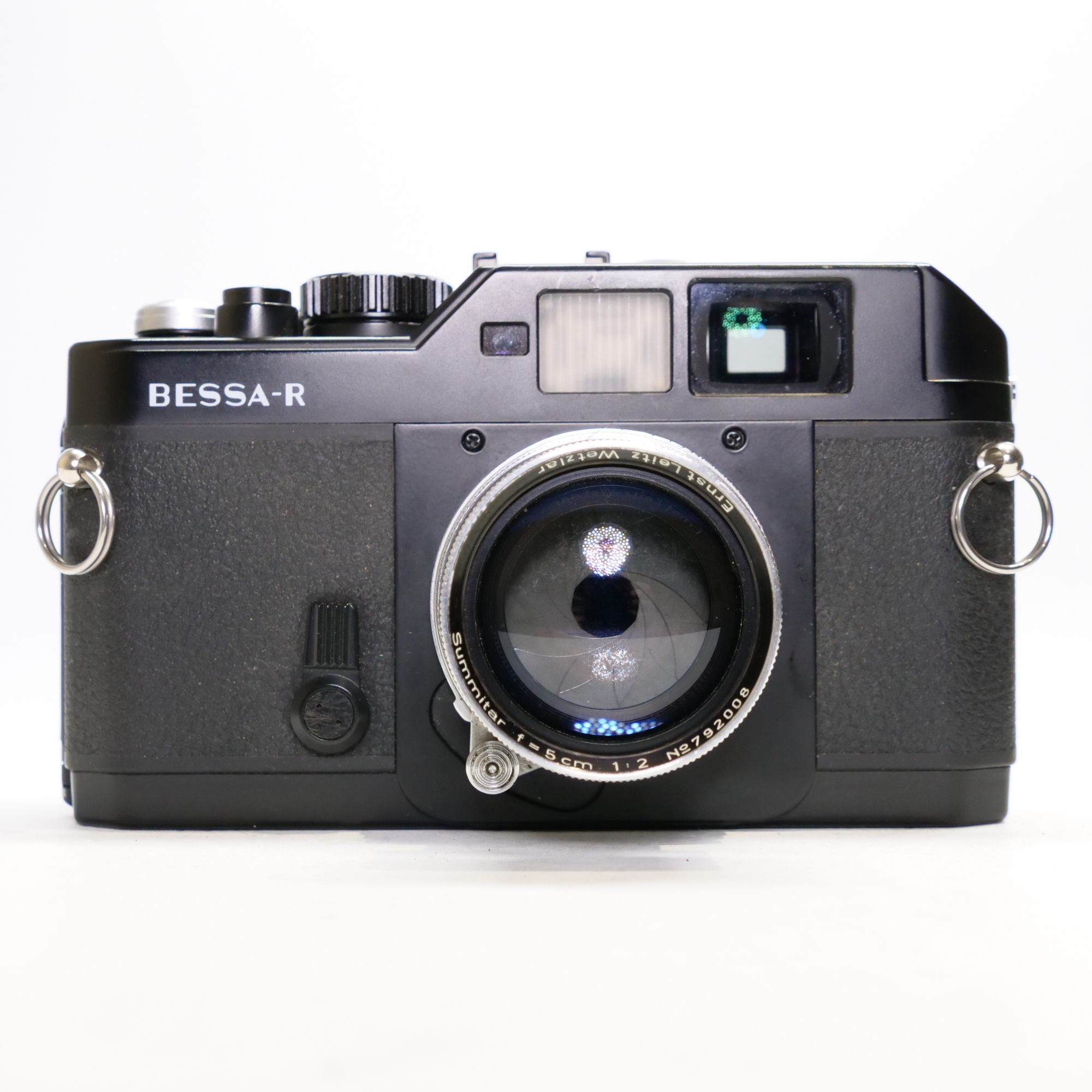 BESSA-R Voigtländer レンジファインダーカメラ Used Voigtlander Bessa R 35mm film camera with Leica 5cm f2 lens