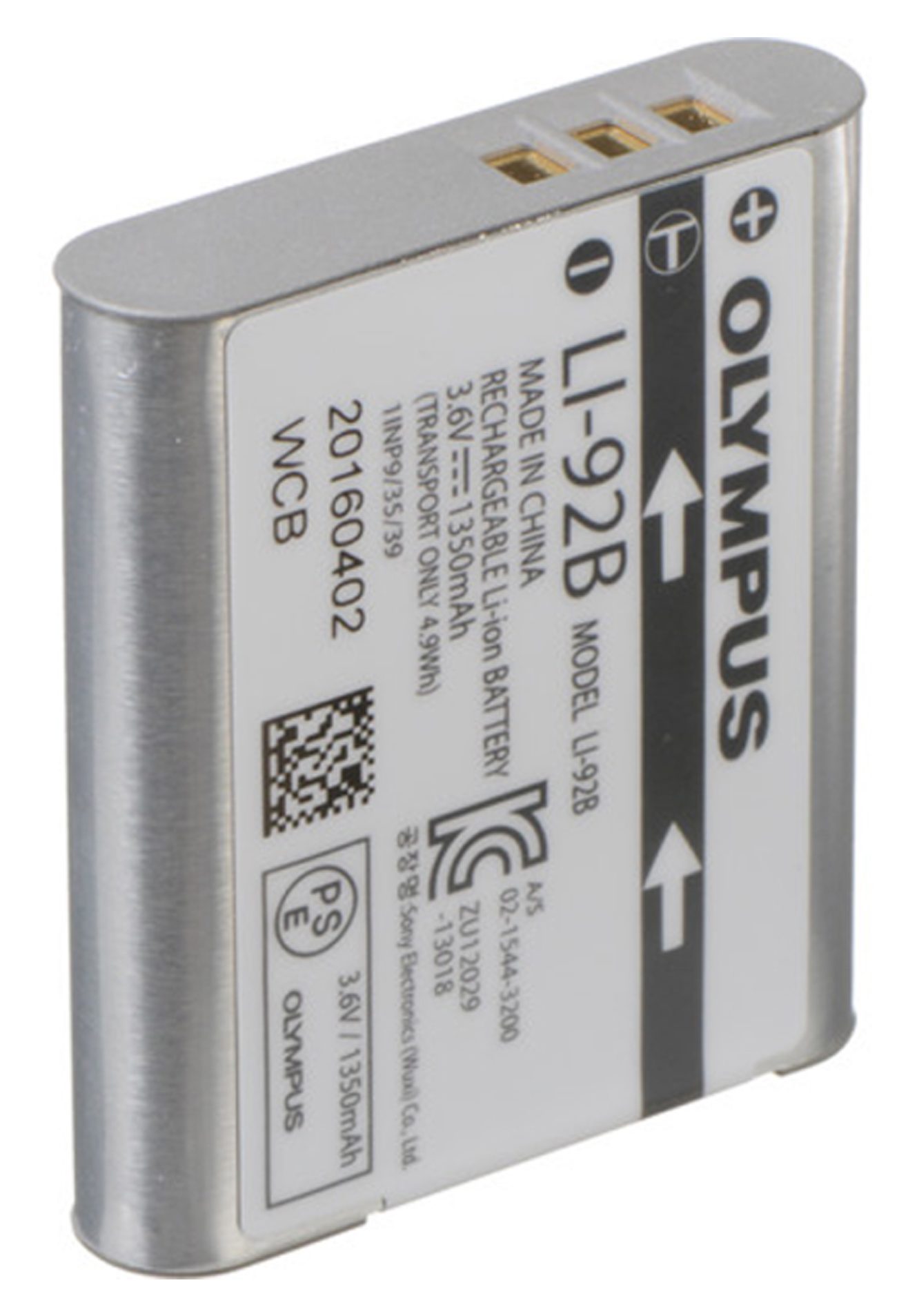 Olympus Li92B Lithium Ion Battery £49.90 Castle Cameras