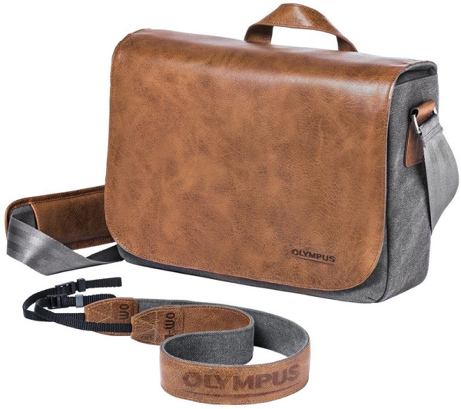 Olympus OM-D Leather Messenger Bag | £139.00 - Castle Cameras