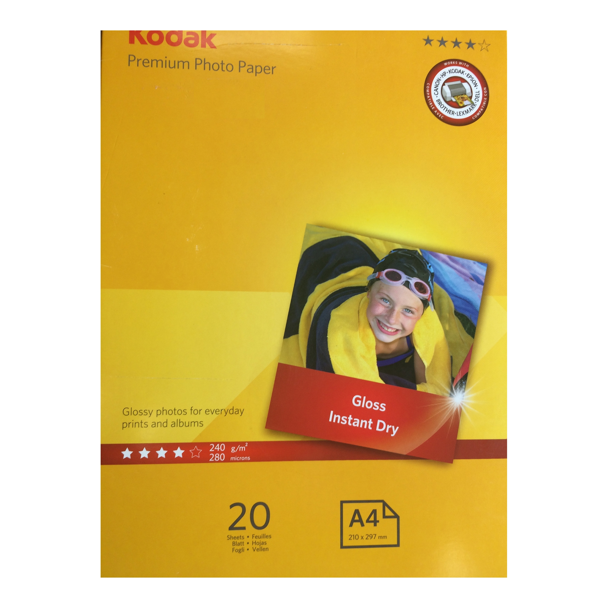 kodak glossy photo paper a4
