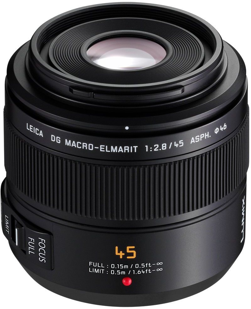 Panasonic 45mm F2.8 Leica DG Macro Elmarit - Castle Cameras