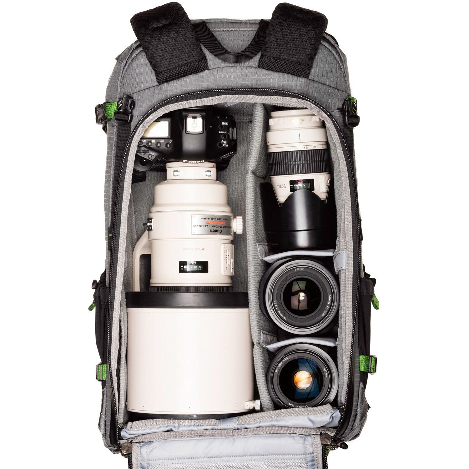 Think Tank BackLight Elite 45L Backpack, Storm Grey - Castle Cameras