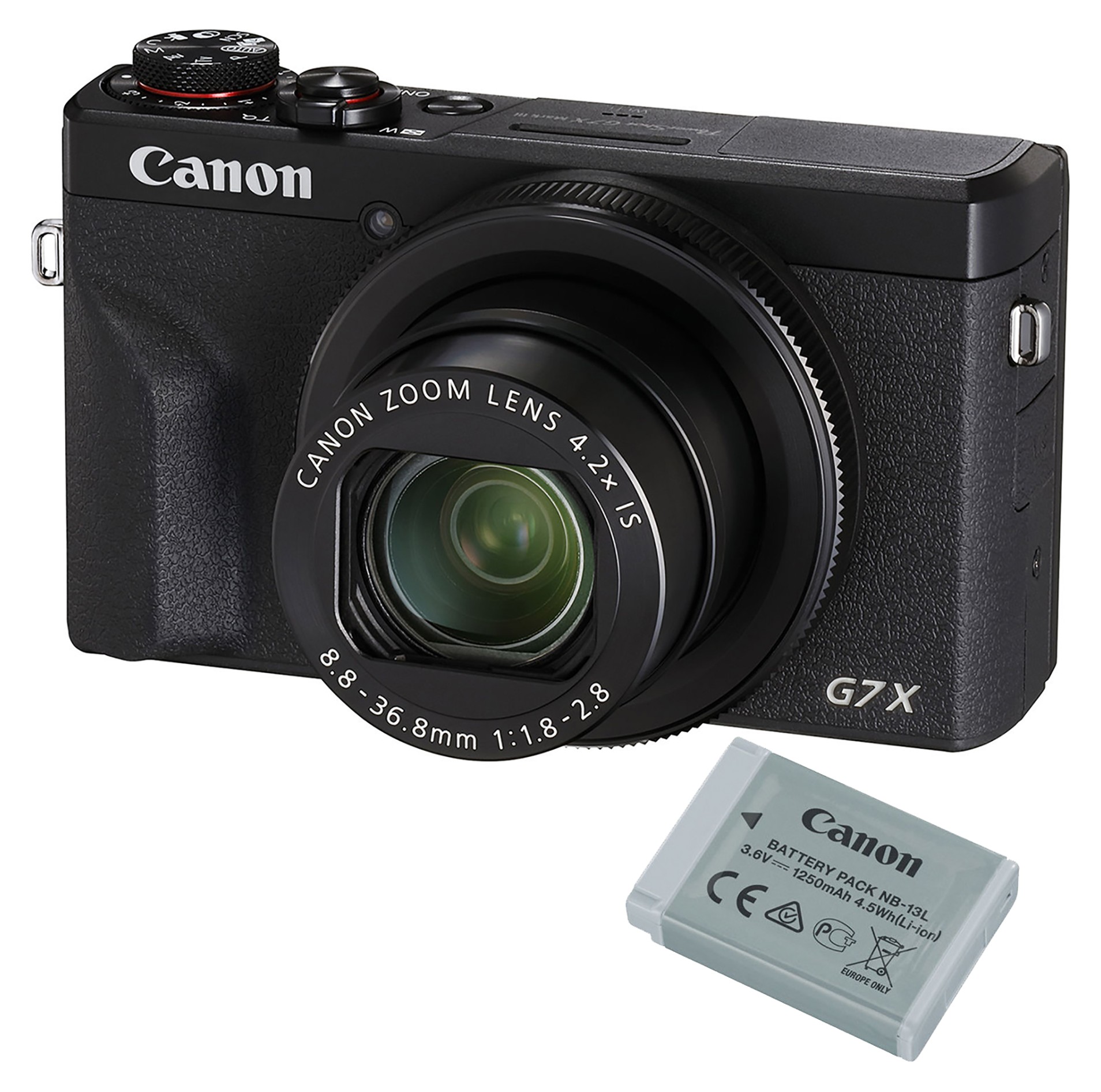 Canon Powershot G7 X Mark Iii Battery Kit Black Castle Cameras