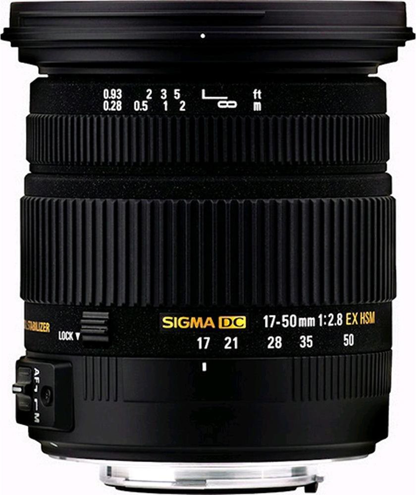 Sigma 17-50mm f2.8 EX DC OS HSM for Nikon - Castle Cameras