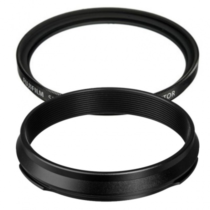 Fujifilm Weather-Resistant Adaptor Ring and Protector Filter for X100V, Black Fujifilm Weather-Resistant Adaptor Ring and Protector Filter for X100V, Black