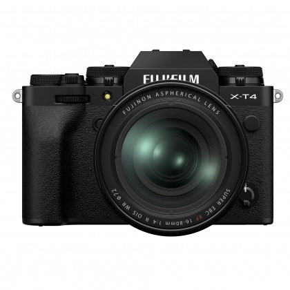Fujifilm X-T4 Kit with XF 16-80mm lens, Black
