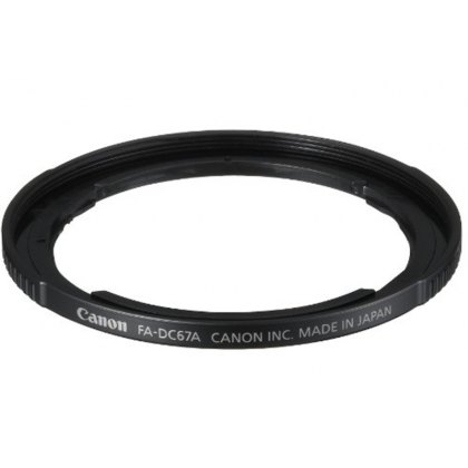 Canon 67mm Filter Adapter FA-DC67A Canon 67mm Filter Adapter FA-DC67A