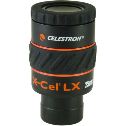 Celestron X-Cel LX Eyepiece - 1.25in, 25mm Celestron X-Cel LX Eyepiece - 1.25in, 25mm