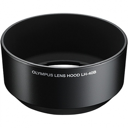 Olympus LH-40B Lens Hood, black for the 45mm F1.8 lens