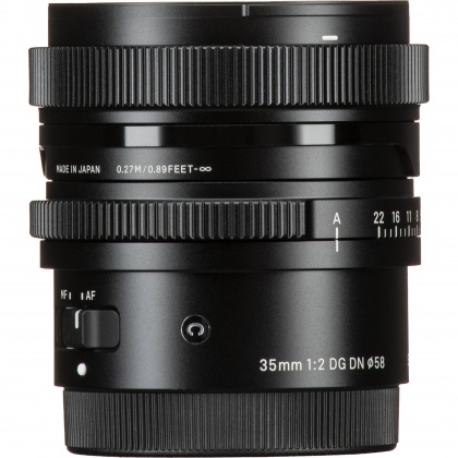 Sigma 35mm f2 DG DN Contemporary lens for Lumix L-mount