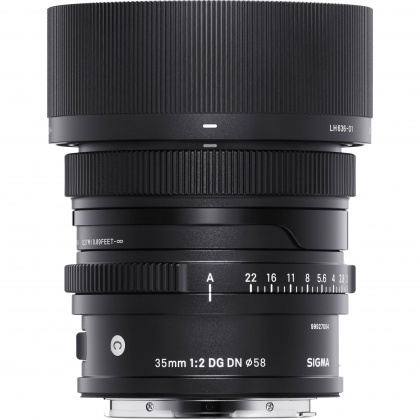Sigma 35mm f2 DG DN Contemporary lens for Lumix L-mount