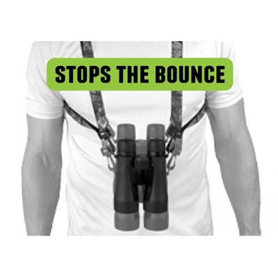 Alpine Neoprene Bino Cover & Strap, Stealth Shadow