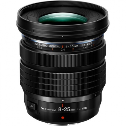 OM System M.Zuiko Digital ED 8-25mm f4.0 PRO lens OM System M.Zuiko Digital ED 8-25mm f4.0 PRO lens