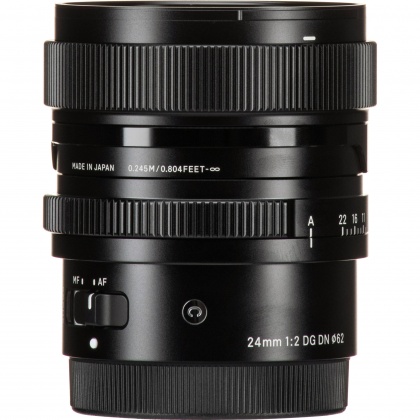 Sigma 24mm f2 DG DN Contemporary lens for Lumix L-mount