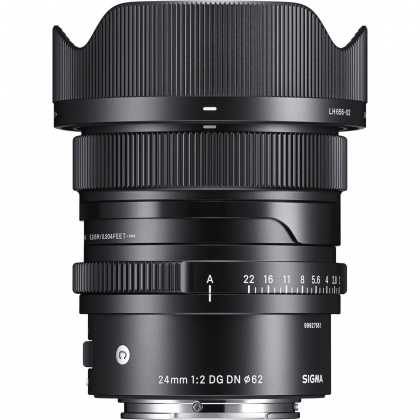 Sigma 24mm f2 DG DN Contemporary lens for Lumix L-mount
