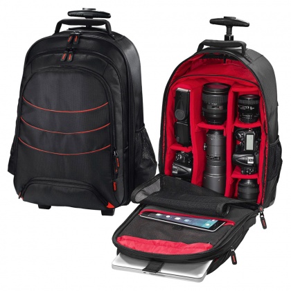 Hama Miami Camera Trolley 200, black/red Hama Miami Camera Trolley 200, black/red