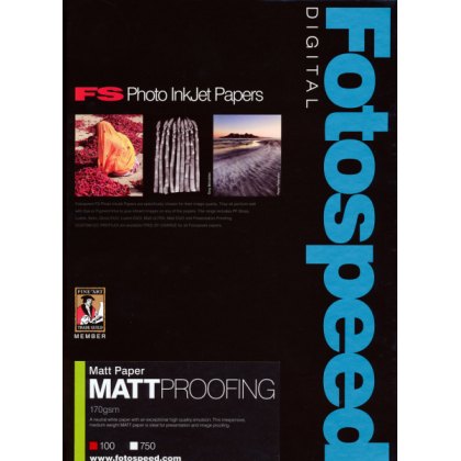 Fotospeed Matt Proofing Paper, 170gsm, A4 - 100 sheets Fotospeed Matt Proofing Paper, 170gsm, A4 - 100 sheets