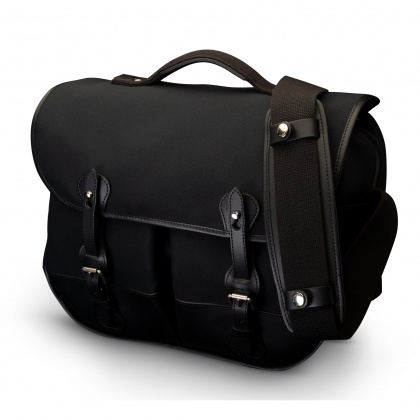 Billingham Eventer MkII Camera Shoulder Bag, Black Fibrenyte-Black Trim Billingham Eventer MkII Camera Shoulder Bag, Black Fibrenyte-Black Trim