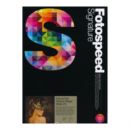 Fotospeed NST Bright White Paper, 315gsm, A3 Plus x 25 Fotospeed NST Bright White Paper, 315gsm, A3 Plus x 25