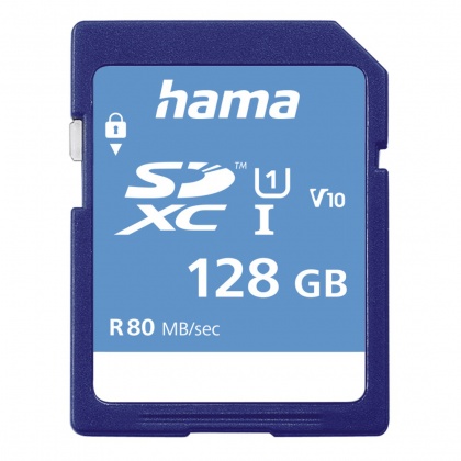 DIGIERA 128GB CS100 SDXC UHS-I Memory Card - Up To 100MB/s, C10, U3, V30, 4K UHD, SD Card For Computers, Digital Cameras, Home Theatre Devices, Car Navigation Systems (1 Pack