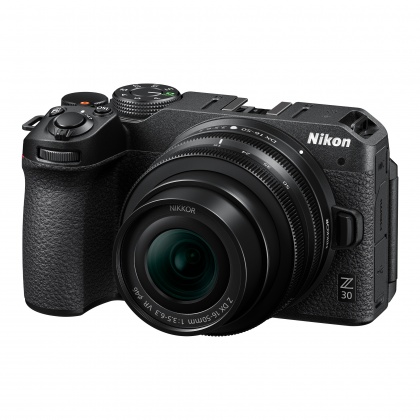 Nikon Z30 Mirrorless camera with ZDX 16-50mm f/3.5-6.3 VR lens Nikon Z30 Mirrorless camera with ZDX 16-50mm f/3.5-6.3 VR lens