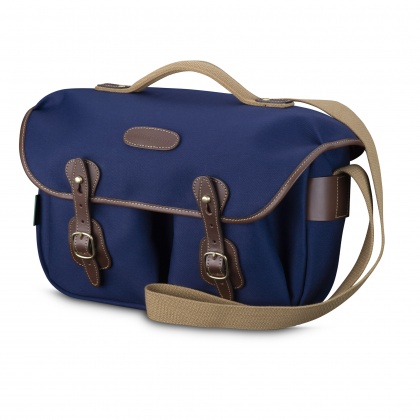 Billingham Hadley Pro Camera Shoulder Bag, Navy-Chocolate Trim