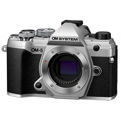 OM System OM-5 Mirrorless camera body, Silver OM System OM-5 Mirrorless camera body, Silver
