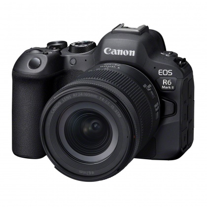 Canon EOS R6 Mark II Mirrorless Camera with RF 24-105mm f4-7.1 IS STM lens Canon EOS R6 Mark II Mirrorless Camera with RF 24-105mm f4-7.1 IS STM lens