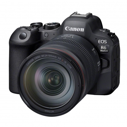 Canon EOS R6 Mark II Mirrorless Camera with RF 24-105mm F4L IS USM lens Canon EOS R6 Mark II Mirrorless Camera with RF 24-105mm F4L IS USM lens