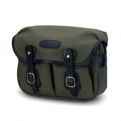 Billingham Hadley Small Camera Shoulder Bag, Sage Fibrenyte-Black Trim