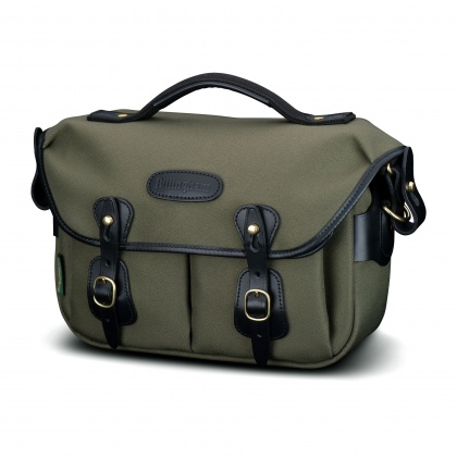 Billingham Hadley Small Pro Camera Shoulder Bag, Sage Fibrenyte-Black Trim