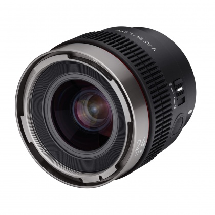 Samyang V-AF 24mm T1.9 lens for Sony FE Samyang V-AF 24mm T1.9 lens for Sony FE