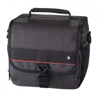  Hama Valletta 90P Camera Bag for Digital Cameras (with belt  loop, shoulder strap, tear-resistant polyester, 7.5 x 5.2 x 13 cm), Black :  Electronics