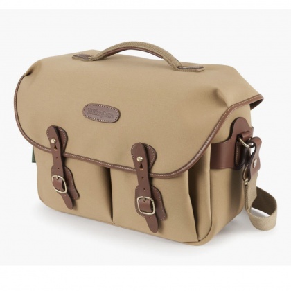 Billingham Hadley One Shoulder Bag, Khaki Canvas-Tan Trim Billingham Hadley One Shoulder Bag, Khaki Canvas-Tan Trim