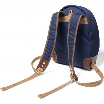 Billingham 35 Rucksack, Navy-Chocolate Trim