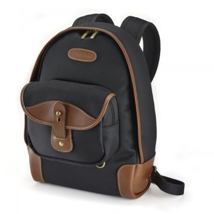 Billingham 35 Rucksack, Black-Tan Trim