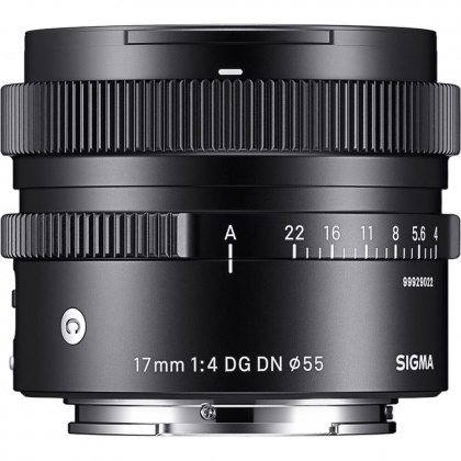 Sigma 17mm f4 DG DN Contemporary lens for Lumix L-mount Sigma 17mm f4 DG DN Contemporary lens for Lumix L-mount