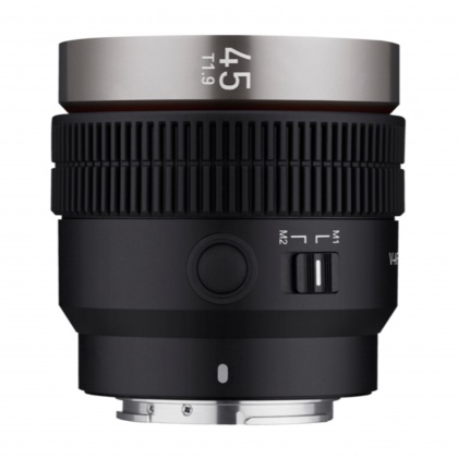 Samyang V-AF 45mm T1.9 Autofocus, full frame, wide-aperture, standard cine lens for Sony FE Samyang V-AF 45mm T1.9 Autofocus, full frame, wide-aperture, standard cine lens for Sony FE
