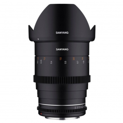Samyang VDSLR 35mm T1.5 Mk2 lens for Canon EF Samyang VDSLR 35mm T1.5 Mk2 lens for Canon EF