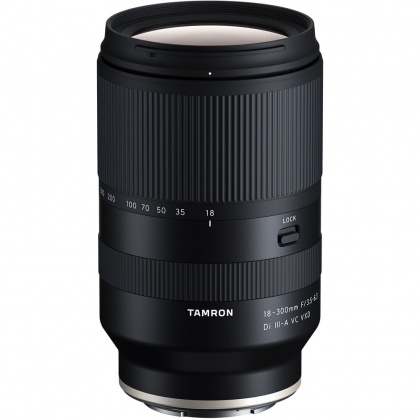 Tamron 18-300mm f3.5-6.3 Di III-A VC VXD lens for Sony E Tamron 18-300mm f3.5-6.3 Di III-A VC VXD lens for Sony E
