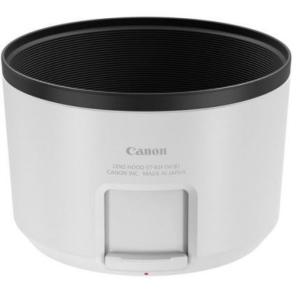 Canon Lens Hood ET-83F WIII for RF 70-200 F2.8L IS USM and RF 100-500 lenses Canon Lens Hood ET-83F WIII for RF 70-200 F2.8L IS USM and RF 100-500 lenses