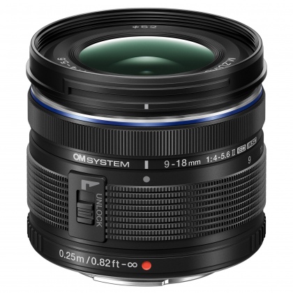 OM System M.Zuiko Digital 9-18mm f4.0-5.6 II OM System M.Zuiko Digital 9-18mm f4.0-5.6 II