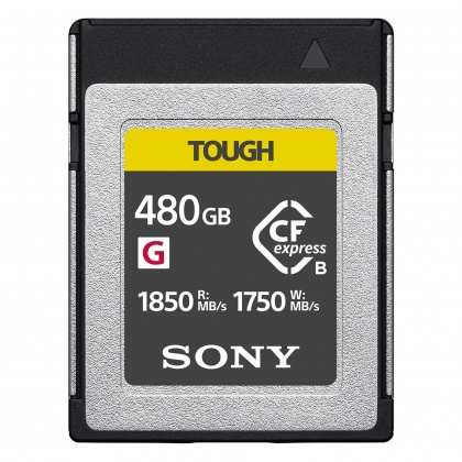 Sony 480GB CFexpress Tough Type B R1850/W1750MB/s Sony 480GB CFexpress Tough Type B R1850/W1750MB/s