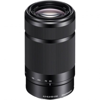 Sony E 55-210mm f4.5-6.3 lens, black Sony E 55-210mm f4.5-6.3 lens, black