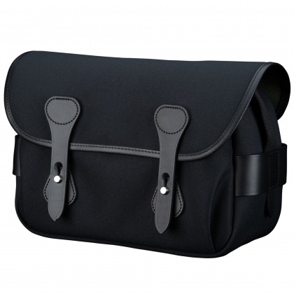 Billingham S3 Camera Shoulder Bag, Black Fibrenyte-Black Trim