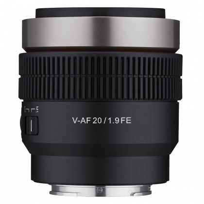 Samyang V-AF 20mm T1.9 lens for Sony FE Samyang V-AF 20mm T1.9 lens for Sony FE