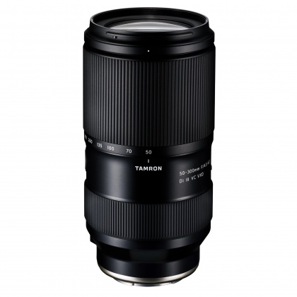 Tamron 50-300mm F4.5-6.3 Di III VC VXD lens for Sony FE Tamron 50-300mm F4.5-6.3 Di III VC VXD lens for Sony FE