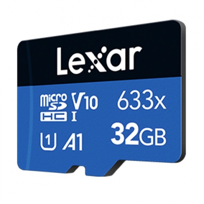 Lexar 32GB microSD Blue R100 V10 Lexar 32GB microSD Blue R100 V10