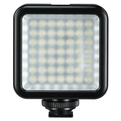 Hama 49 BD LED Light with Phone Holder, Tripod Thread and Flash Shoe Hama 49 BD LED Light with Phone Holder, Tripod Thread and Flash Shoe